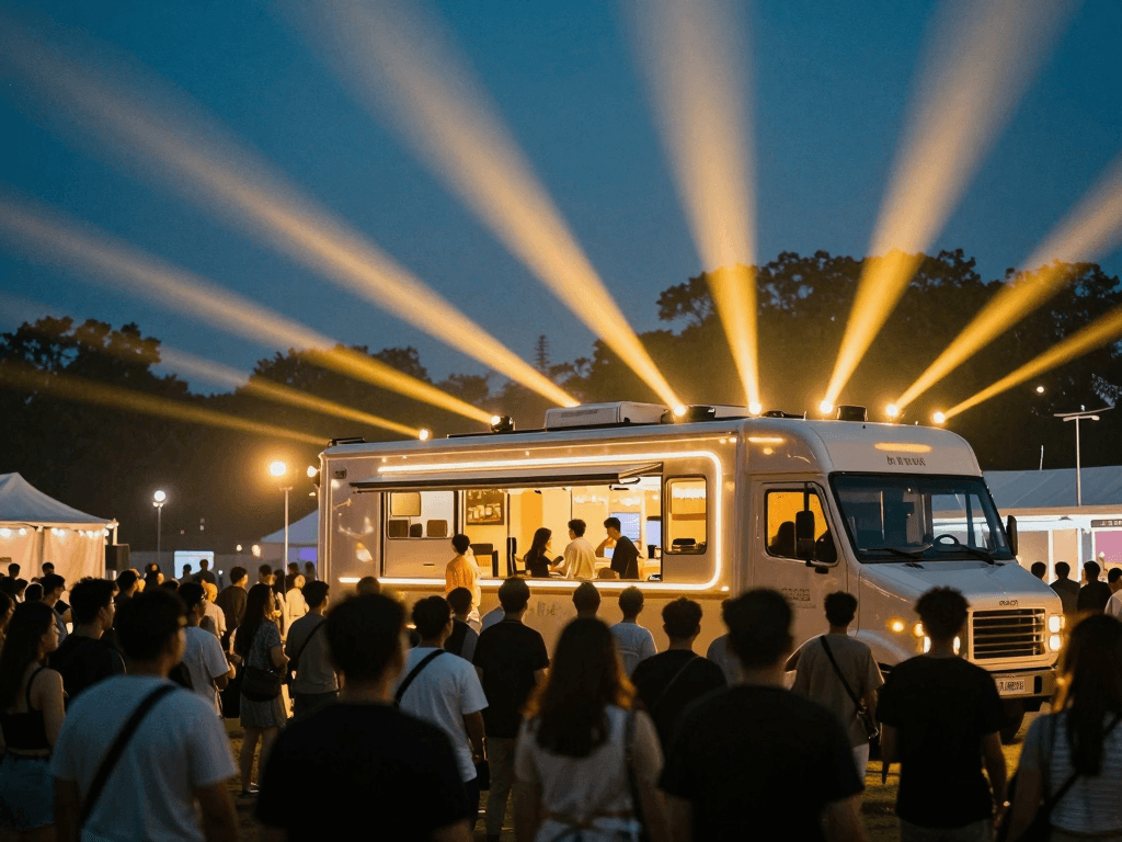 Brand-Activation-Event mit Promotion-Truck