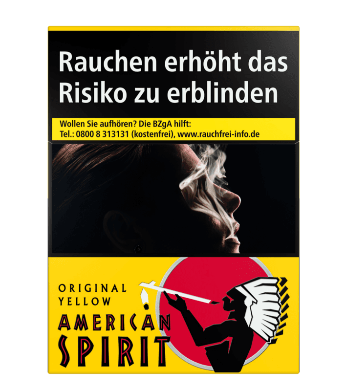 American Spirit Original Yellow