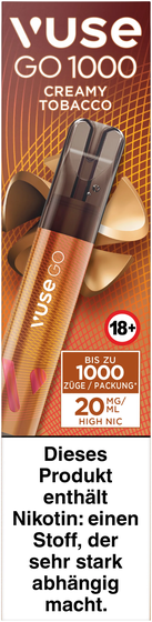 Vuse GO 1000 Creamy Tob 20mg