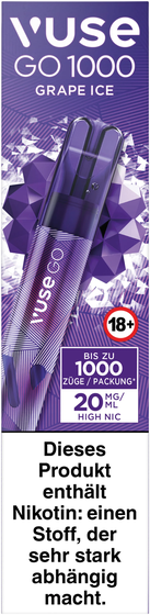 Vuse GO 1000 Grape Ice 20mg